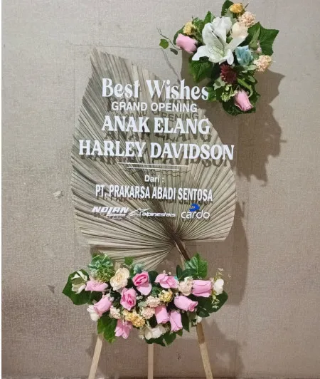 Papan Akrilik Ucapan Grand Opening Morowali